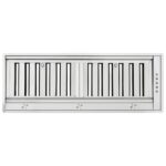 Forno Frassanito 30-Inch Insert Range Hood, 450 CFM, Stainless Steel Baffle Filters, LED Lighting