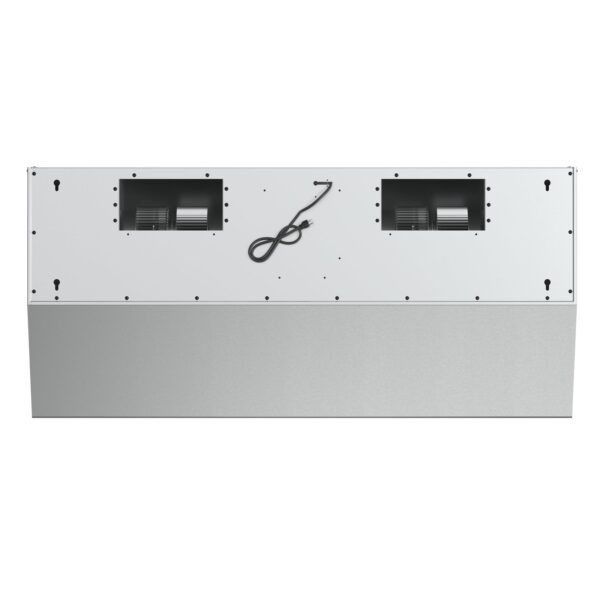 Forno Palazzo 48-Inch Wall Mounted Range Hood, Stainless Steel, Heavy Duty Baffle Filters, Remote Control