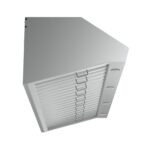 Forno Palazzo 60-Inch Wall Mounted Range Hood, Stainless Steel, Heavy Duty Baffle Filters, Remote Control