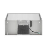 Forno Cappa 30-Inch Under Cabinet Range Hood, Stainless Steel, 200 CFM, Convertible, LED Lighting