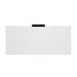 Forno Bari Espresso 30-Inch Under Cabinet Range Hood, White, 600 CFM, LED Lighting, Dishwasher-Safe Baffle Filters, 3-Speed Fan Control