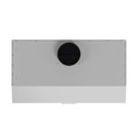 Forno Bari Espresso 30-Inch Under Cabinet Range Hood, White, 600 CFM, LED Lighting, Dishwasher-Safe Baffle Filters, 3-Speed Fan Control