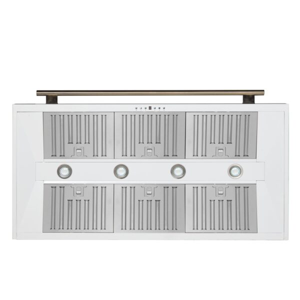 Forno Aria 48 Inch Wall-Mounted Range Hood in White