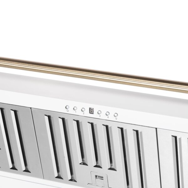 Forno Aria 48 Inch Wall-Mounted Range Hood in White