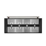 Forno Aria 60 Inch Wall-Mounted Range Hood in Black