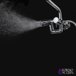 Forno Acqua AcquaFALL Mini 8 Inch Shower Head, Brushed Nickel Finish, Overhead Rainfall Shower, Handheld Shower Head, Body Jets, 1.8 GPM Flow Rate