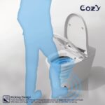 Smart Toilet, Auto Flush, Foot Sensor For Auto Seat, Instant Heat, Dryer, Side Knob, Night Light, Remote Control, Deodorizer, LS-STWH01