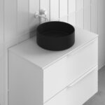 Royo Sun Ceramic Countertop Washbasin - Black