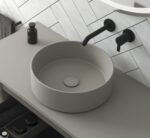 Royo Sun Ceramic Countertop Washbasin - Sand