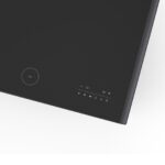 Forno Evoluto Tavolo 51-Inch Black Smart Coffee Table – Dual Refrigerator Drawers, Bluetooth 5.0 Audio, Wireless Charging & RGB Ambient Light