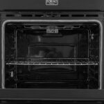 Forno Vomero 30-Inch Double Wall Oven, Black, 10 cu.ft Total Capacity, 7100W Convection, Mechanical Controls, Manuel Steam Clean