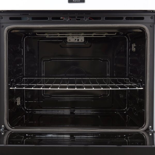 Forno Vomero 30-Inch Double Wall Oven, White, 10 cu.ft Total Capacity, 7100W Convection, Mechanical Controls, Manuel Steam Clean