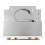 Forno Vomero 30-Inch Double Wall Oven, White, 10 cu.ft Total Capacity, 7100W Convection, Mechanical Controls, Manuel Steam Clean