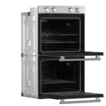 Forno Vomero 30-Inch Double Wall Oven, Stainless Steel, 10 cu.ft Total Capacity, 7100W Convection, Mechanical Controls, Self-Cleaning Function