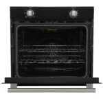 Forno Vomero 30-Inch Wall Oven, Black, 5 cu.ft Capacity, 3550 Watts Convection, Mechanical Controls, Manuel Steam Clean