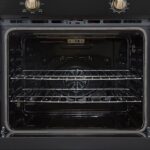 Forno Vomero 30-Inch Wall Oven, Black, 5 cu.ft Capacity, 3550 Watts Convection, Mechanical Controls, Manuel Steam Clean