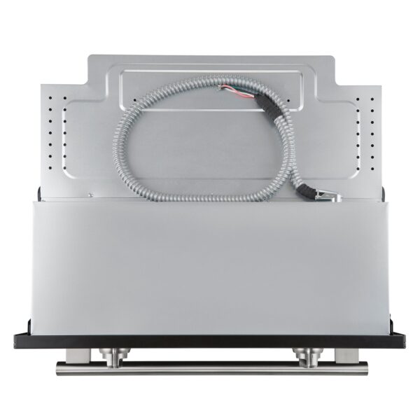 Forno Vomero 30-Inch Wall Oven, Black, 5 cu.ft Capacity, 3550 Watts Convection, Mechanical Controls, Manuel Steam Clean