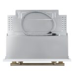 Forno Vomero 30-Inch Wall Oven, White, 5 cu.ft Capacity, 3550 Watts Convection, Mechanical Controls, Manuel Steam Clean