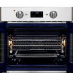Forno Gallico 30-Inch Electric French Door Wall Oven, Stainless Steel, True Convection, Air Fry, Self-Cleaning