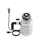FORNO ACQUA BrightDIAMOND Moonstone 1HP Super Quiet Garbage Disposal Corded with Motion Sensor Cabinet Light & Pre-Wired Air Switch