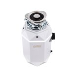 FORNO ACQUA BrightDIAMOND Moonstone 1HP Super Quiet Garbage Disposal Corded with Motion Sensor Cabinet Light & Pre-Wired Air Switch