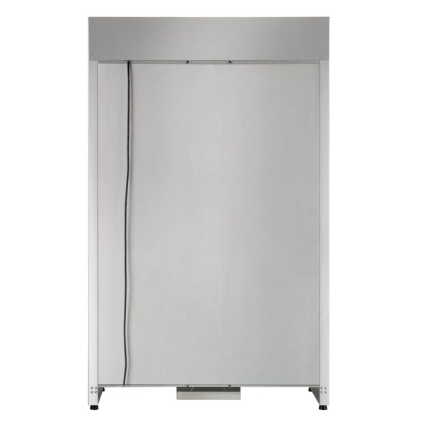 FORNO Abruzzo 48-Inch Dual Zone Wine Cellar, 102 Bottles, 24 cu. ft., Clear Acrylic Holders & Stainless Trim Shelves