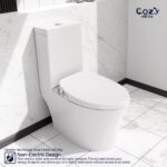 No-electric model, Silent and Soft Close Seat. Antibacterial Seat(No Electric)
