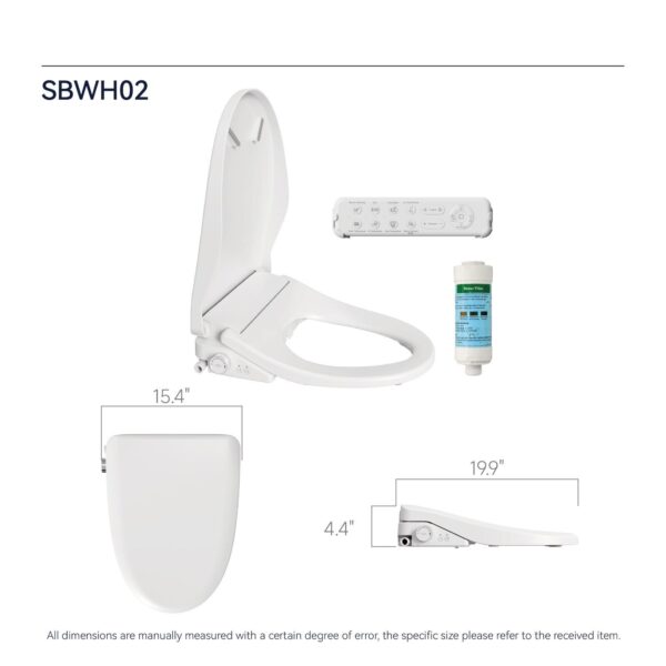 COZY Smart Bidet Seat | Auto Lid, Occupancy Sensor & Remote Control