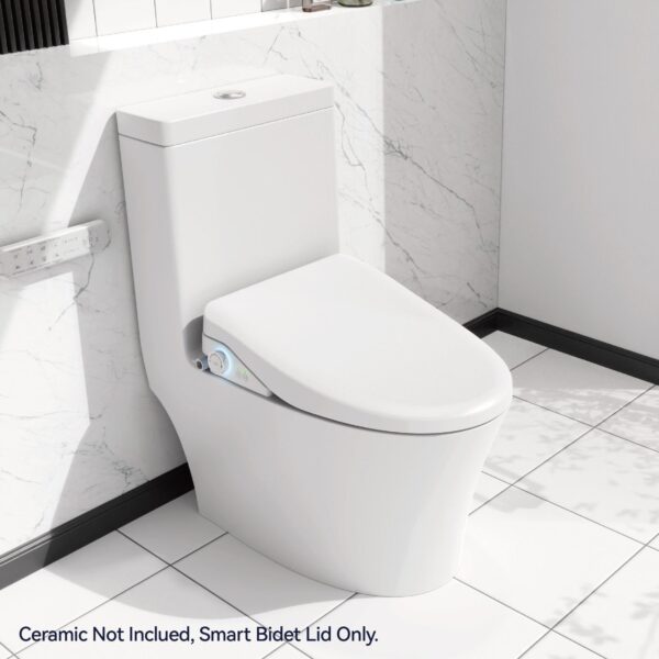 COZY Smart Bidet Seat | Auto Lid, Occupancy Sensor & Remote Control
