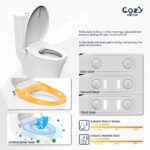 COZY Smart Bidet Seat | Heated, Front & Rear Wash, Deodorizer