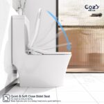 COZY Smart Bidet Seat | Heated, Front & Rear Wash, Deodorizer