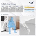 COZY Smart Bidet Seat | Heated, Front & Rear Wash, Deodorizer
