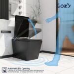 COZY Square Smart Toilet | Foot Sensor, Auto Flush, Tankless & Instant Heat