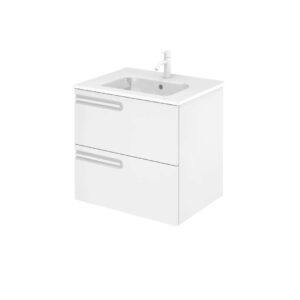 Royo Unit 24" Econic 2dr Matt White / Left Handle