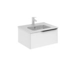 Royo Unit 24" Mio 1dr Matt White / Black Handle