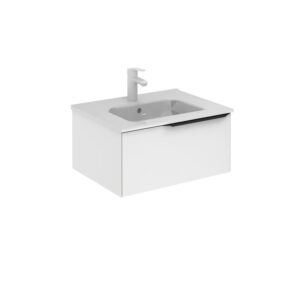 Royo Unit 24" Mio 1dr Matt White / Black Handle