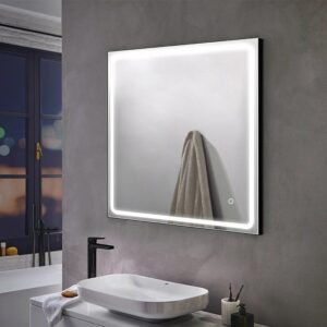 Royo Mirror 40"h X 32"w Noa Black