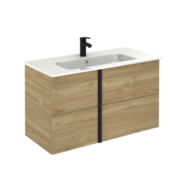 Royo Unit 40" Onix 2dr Toffee Walnut
